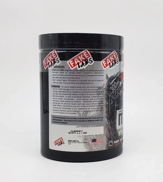 MEGATRON US Pre Workout Booster 263g - Supplement-Support.com