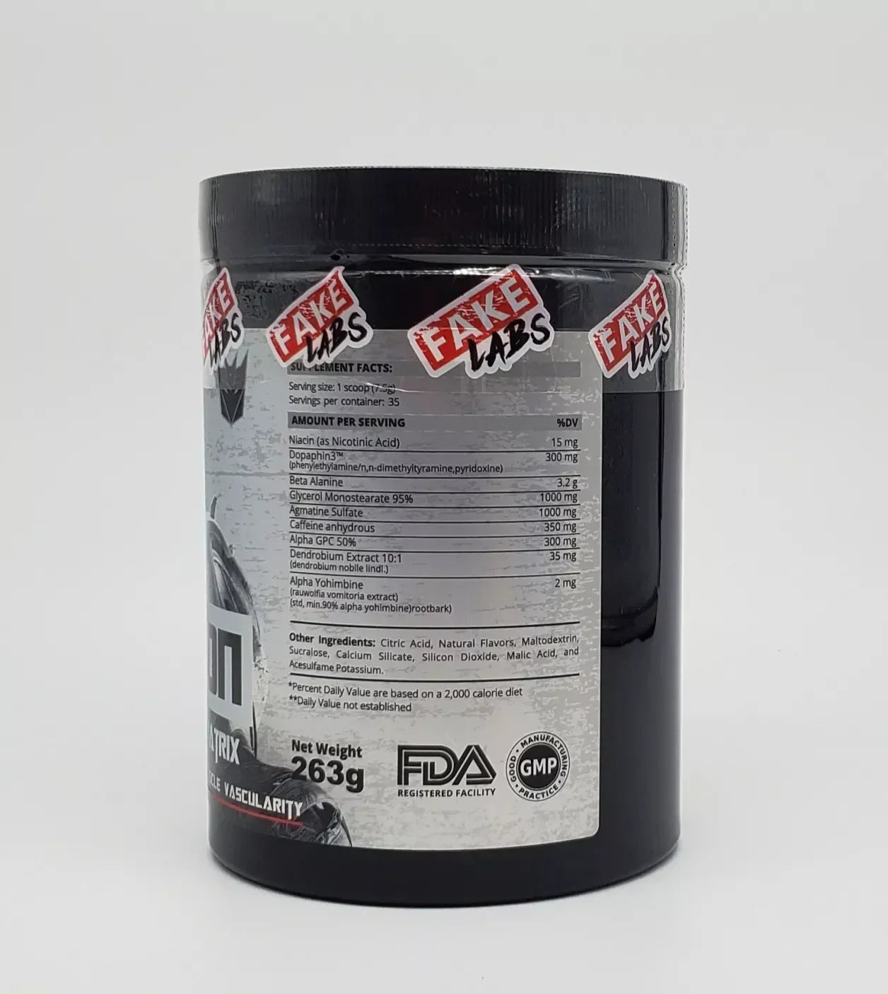 MEGATRON US Pre Workout Booster 263g - Supplement-Support.com