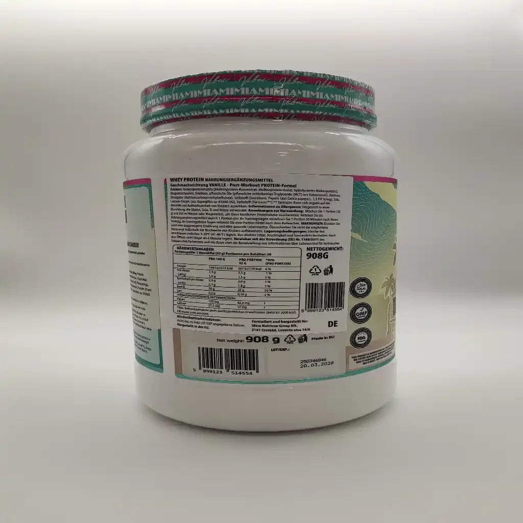 MIAMI VIBES® MIAMI WHEY PROTEIN 908g - Supplement Support