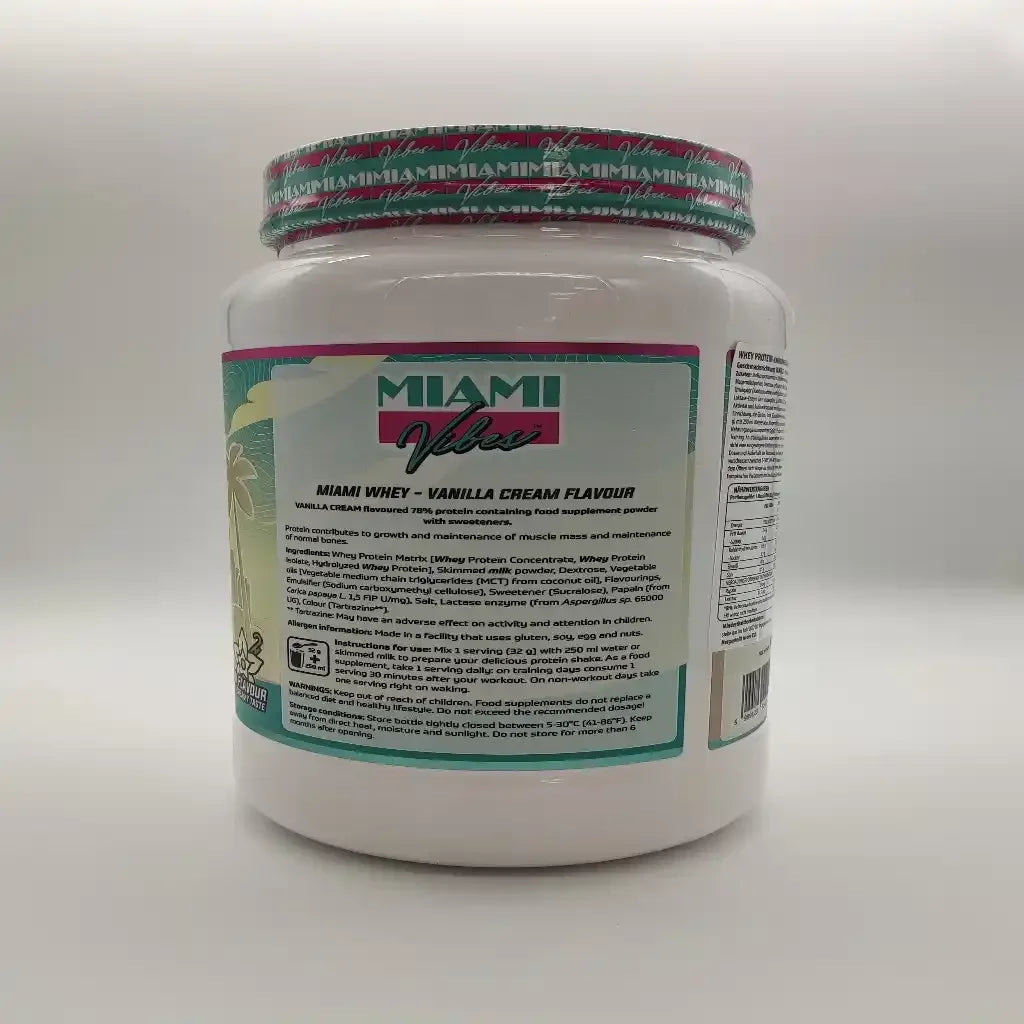 MIAMI VIBES® MIAMI WHEY PROTEIN 908g - Supplement-Support.com
