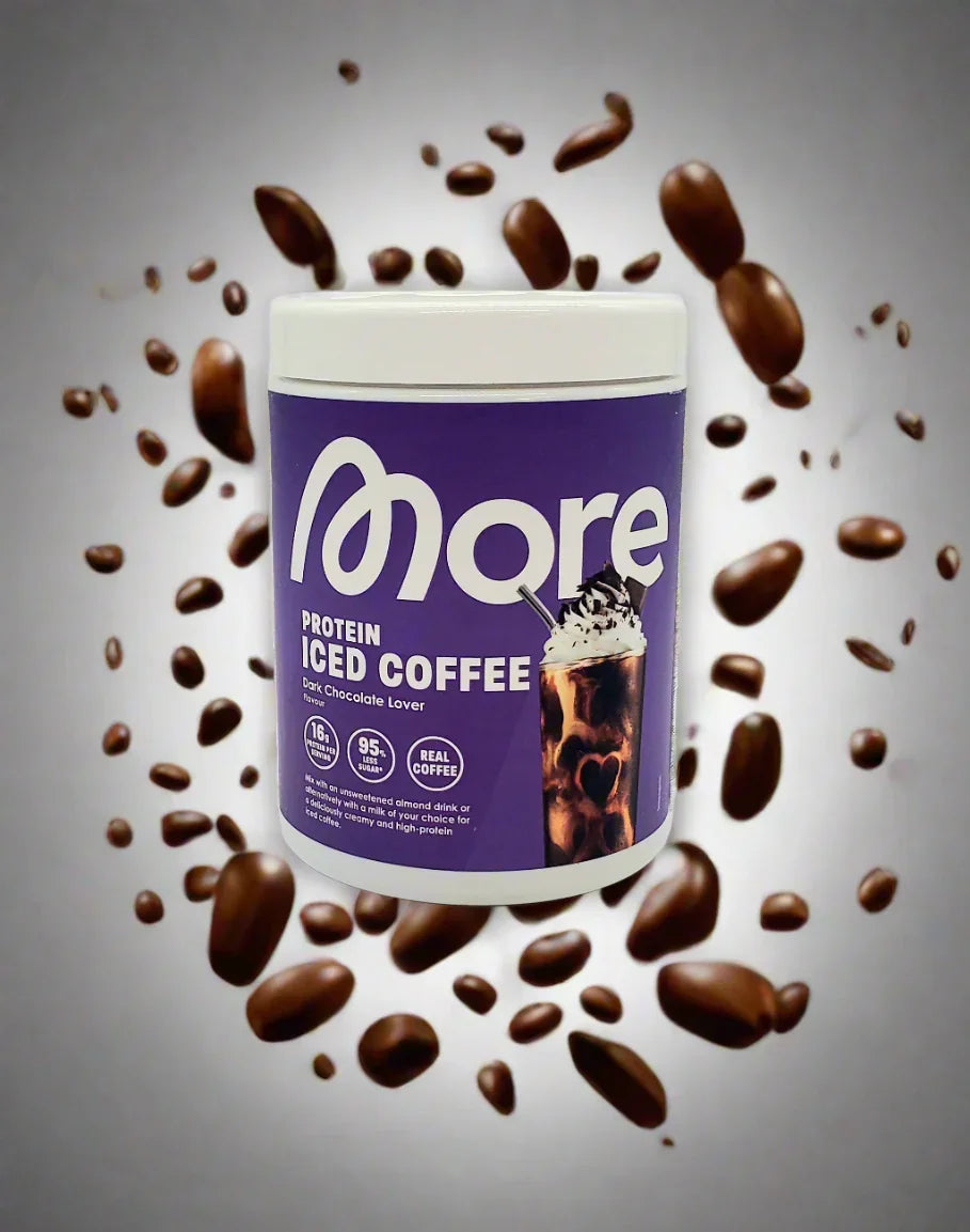 MORE PROTEIN ICED COFFEE, 300g - Supplement Support