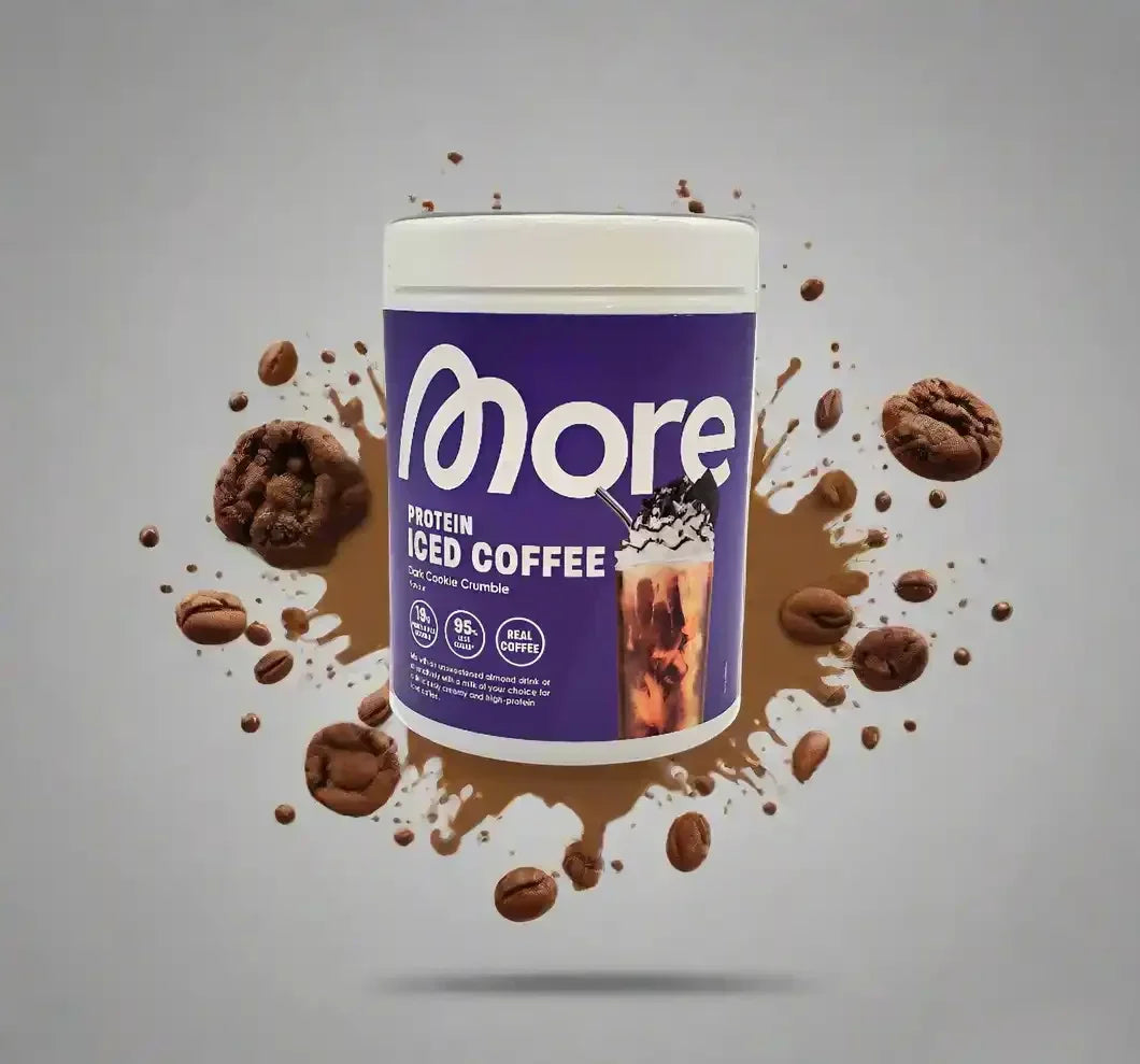 MORE PROTEIN ICED COFFEE, 300g - Supplement-Support.com