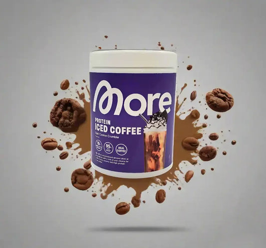 MORE PROTEIN ICED COFFEE, 300g - Supplement-Support.com