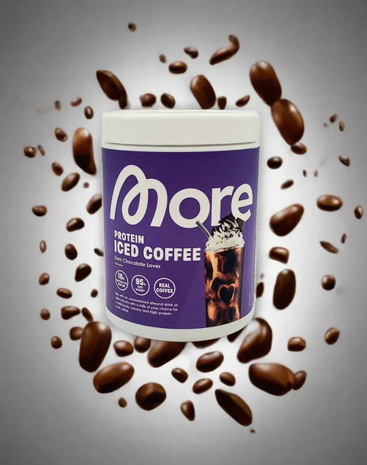 MORE PROTEIN ICED COFFEE, 300g - Supplement-Support.com