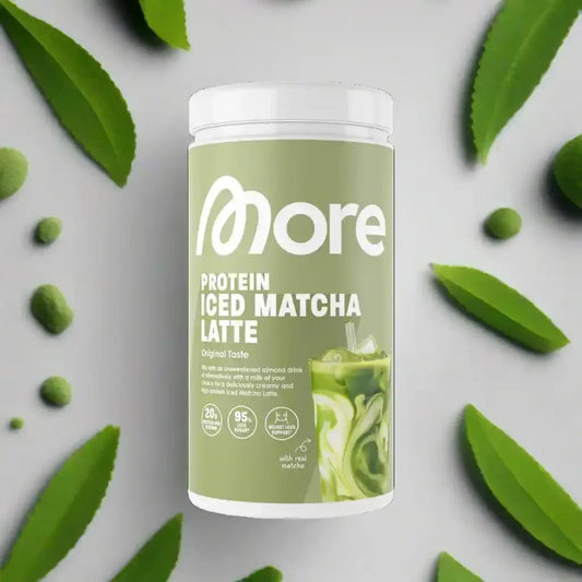More Protein Iced Matcha Latte 500g - Supplement-Support.com