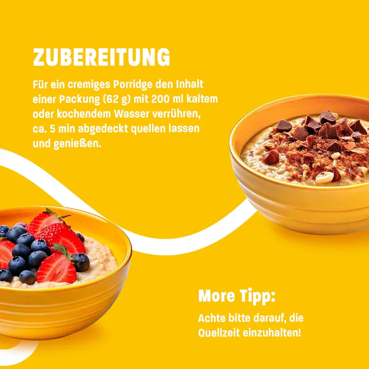 More Protein Porridge 62g - Original Taste - Supplement-Support.com