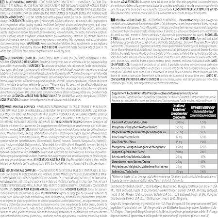 Multi Mineral Complex mit 11 Mineralien - Supplement Support