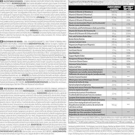 Multivitamin for Women - 60 Caps - Supplement Support