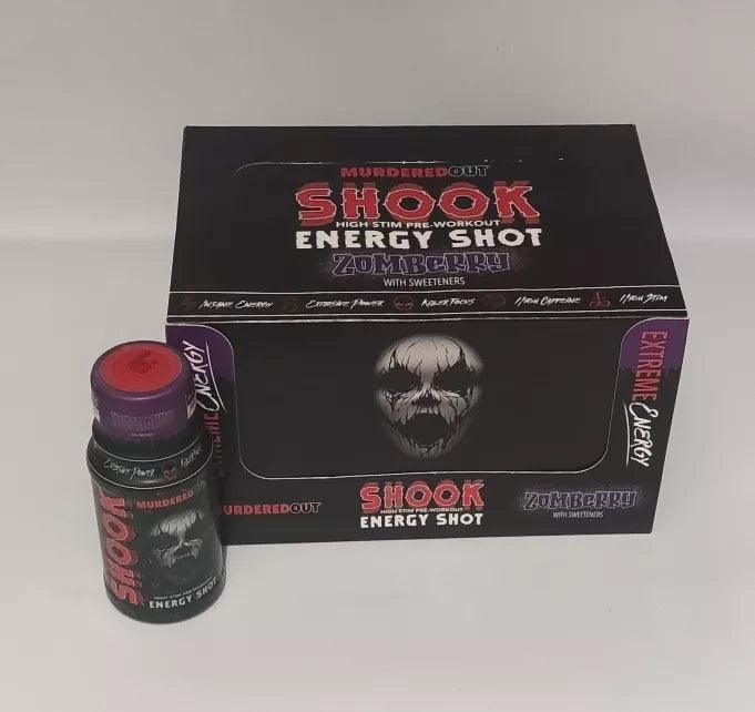 Murdered Out ENERGY Shook Shot 60ml - Supplement-Support.com