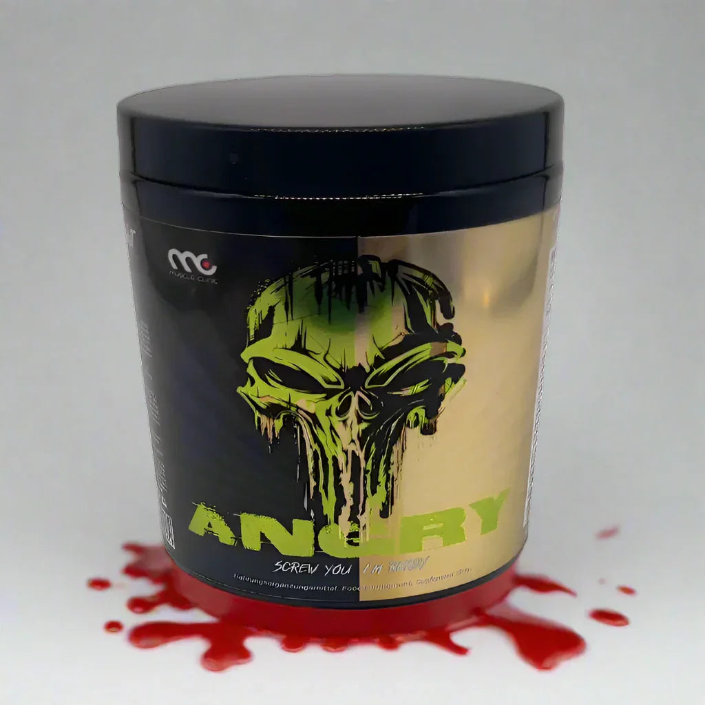 Muscle Clinic Angry Pre-Workout Booster 300g - Supplement-Support.com