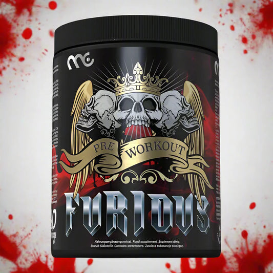 MUSCLE CLINIC® FURIOUS Pre Workout 450g - Supplement Support