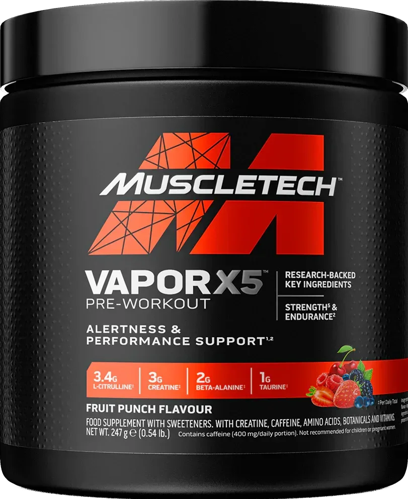 Muscle Tech naNO X5 Next Gen 240g Pre Workout Booster - Supplement-Support.com