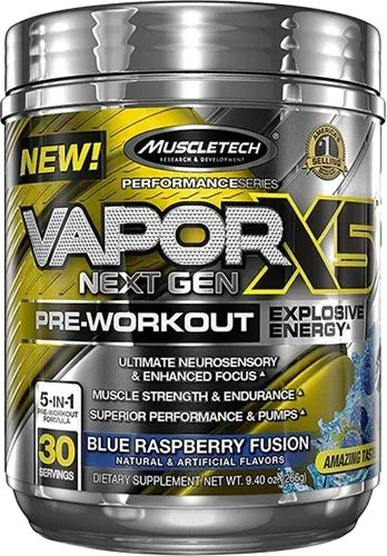 Muscle Tech naNO X5 Next Gen 240g Pre Workout Booster - Supplement-Support.com