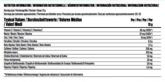N.O.-X-PLODE 3.0 Pre Workout Booster 390g - Supplement Support