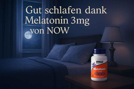 Now Foods, Sleep Support 3 mg, 90 Lutschtabletten - Supplement Support