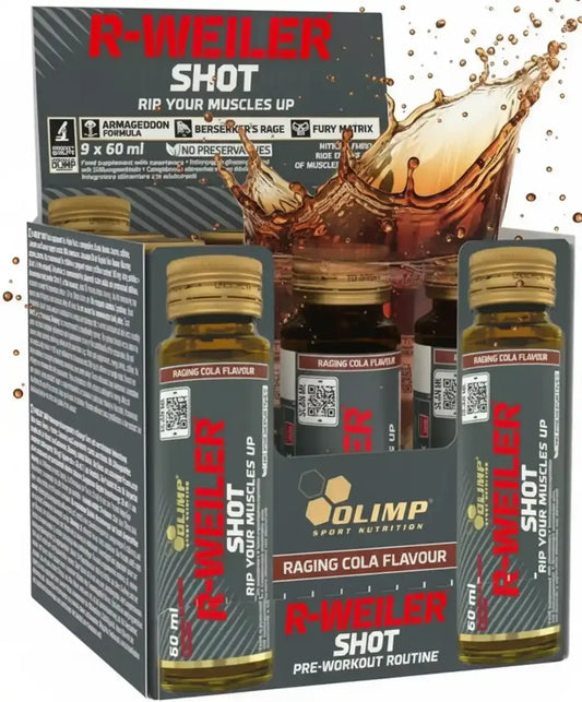 OLIMP® R-Weiler Booster Shots 9x60ml Glas - Supplement-Support.com