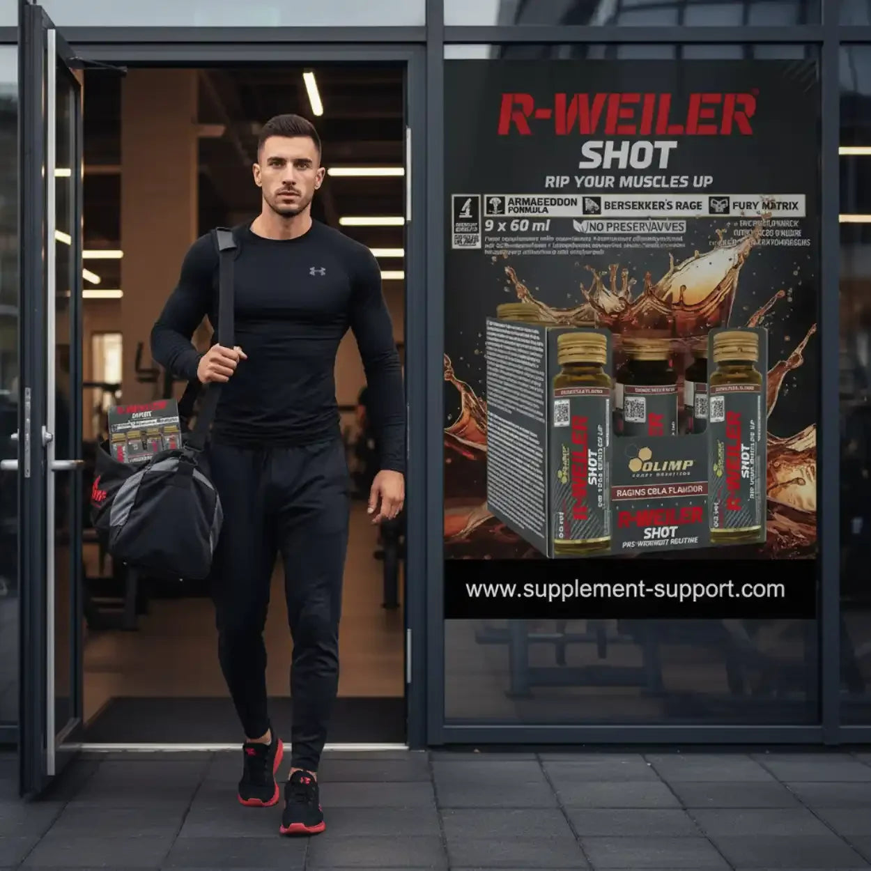 OLIMP® R-Weiler Booster Shots 9x60ml Glas - Supplement-Support.com