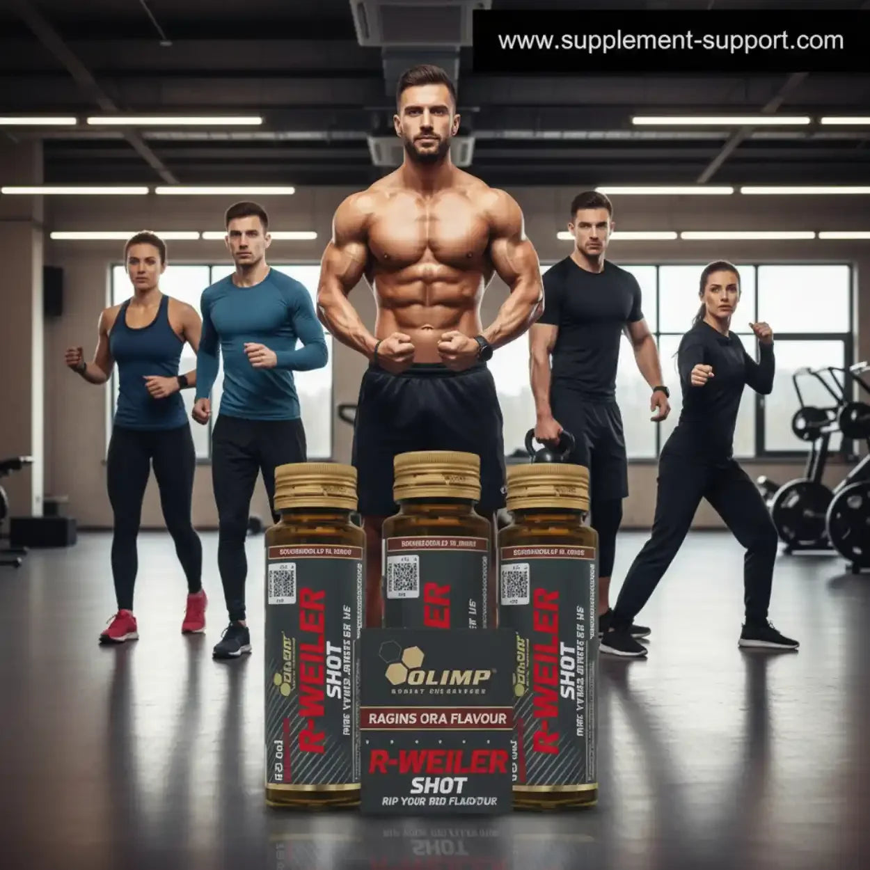 OLIMP® R-Weiler Booster Shots 9x60ml Glas - Supplement-Support.com