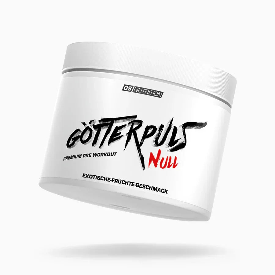 OS Nutrition Götterpuls® NULL Pre Workout Booster 300g STIM FREE - Supplement Support