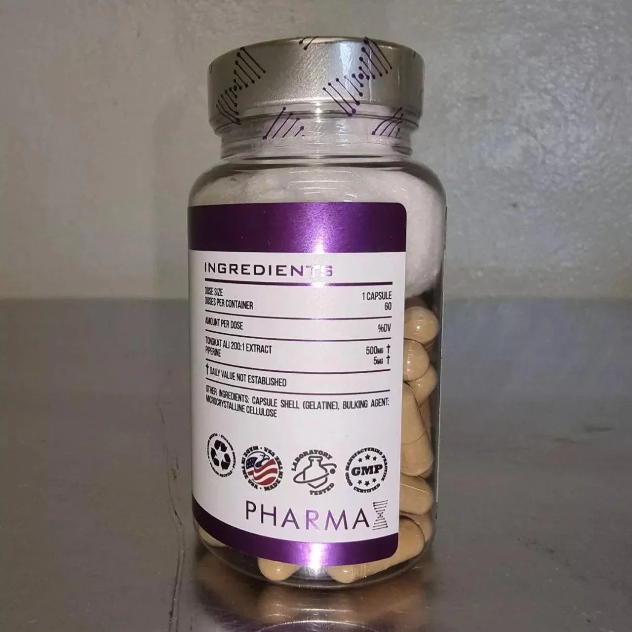 PHARMA X T@ng-kat Ali 60Kaps. 500mg - Supplement Support