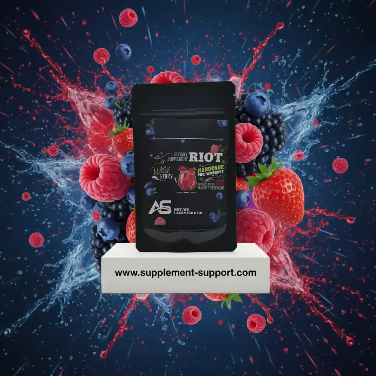 Radical Riot V3 Hardcore Version Pre Workout 17g Proben - Supplement-Support.com