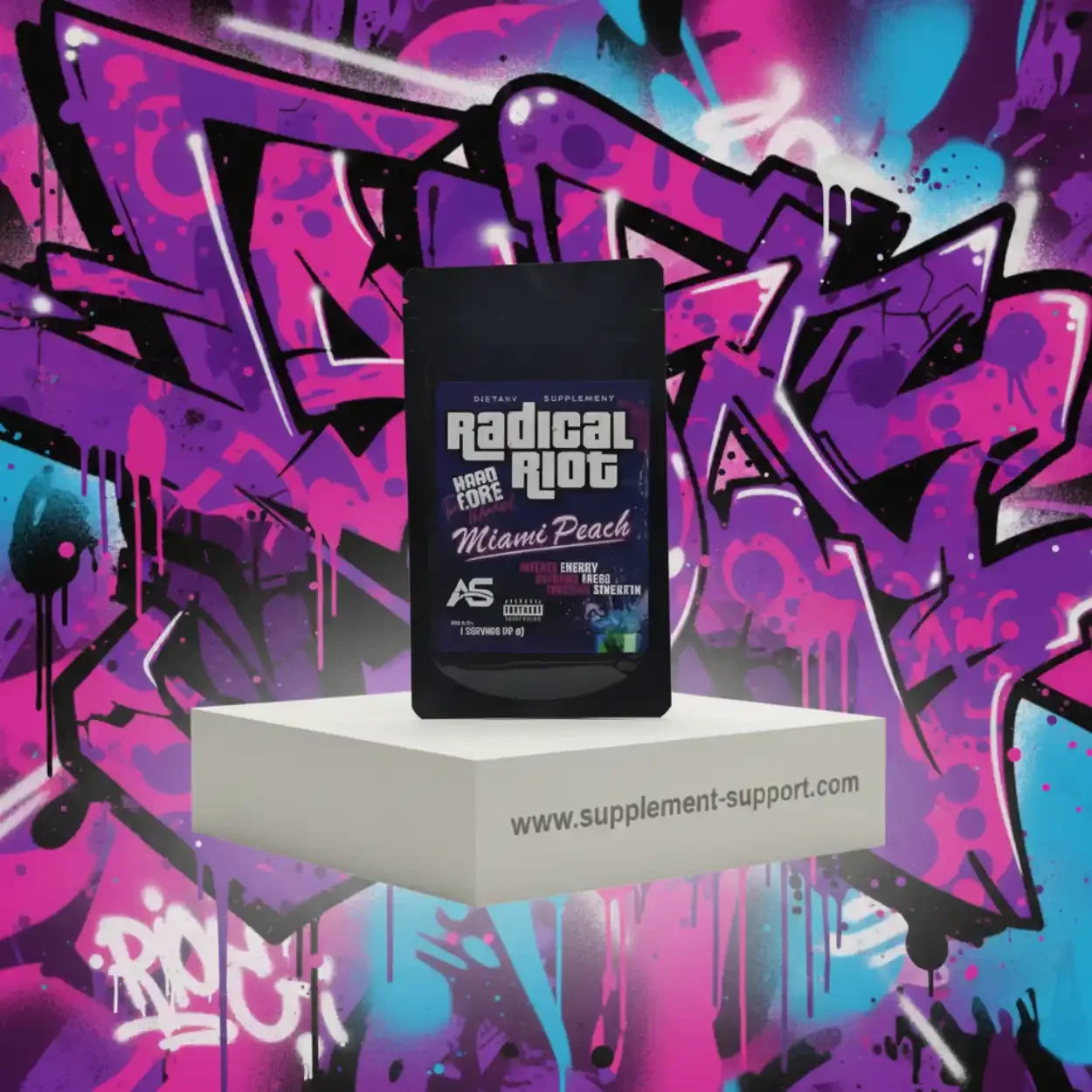 Radical Riot V3 Hardcore Version Pre Workout 17g Proben - Supplement-Support.com
