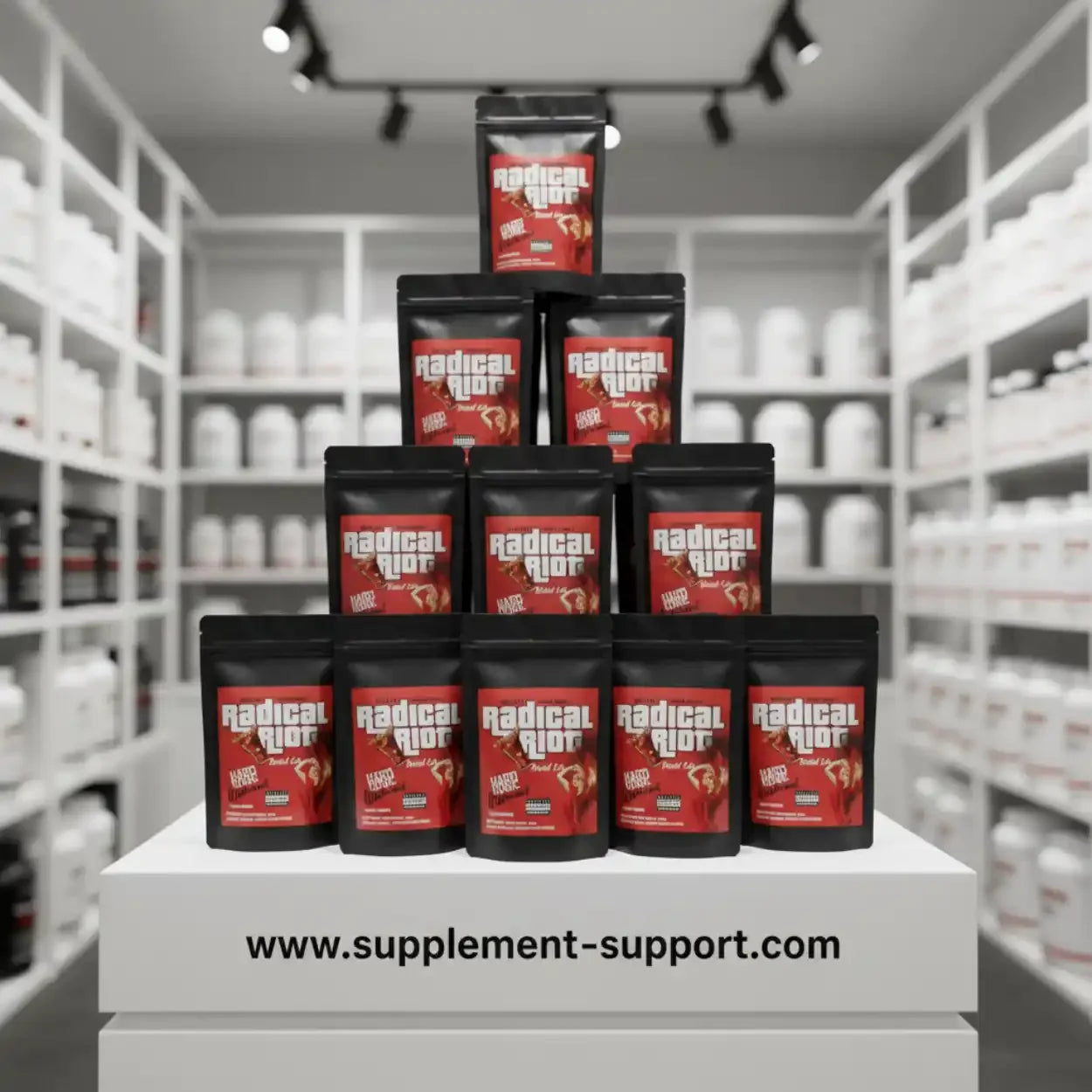 Radical Riot V3 Hardcore Version Pre Workout 17g Proben - Supplement-Support.com