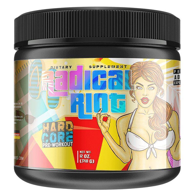 Radical Riot V3 Hardcore Version Pre Workout 340g - Supplement Support