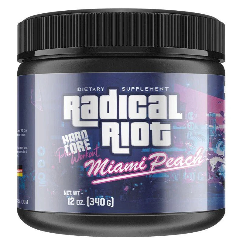 Radical Riot V3 Hardcore Version Pre Workout 340g - Supplement Support