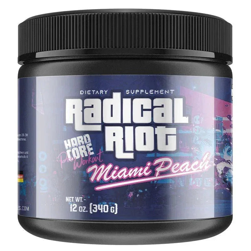 Radical Riot V3 Hardcore Version Pre Workout 340g - Supplement-Support.com