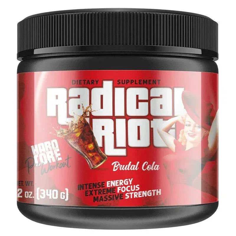 Radical Riot V3 Hardcore Version Pre Workout 340g - Supplement-Support.com