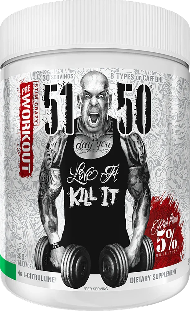 Rich Piana 5150 Pre Workout Booster 375g - Supplement Support