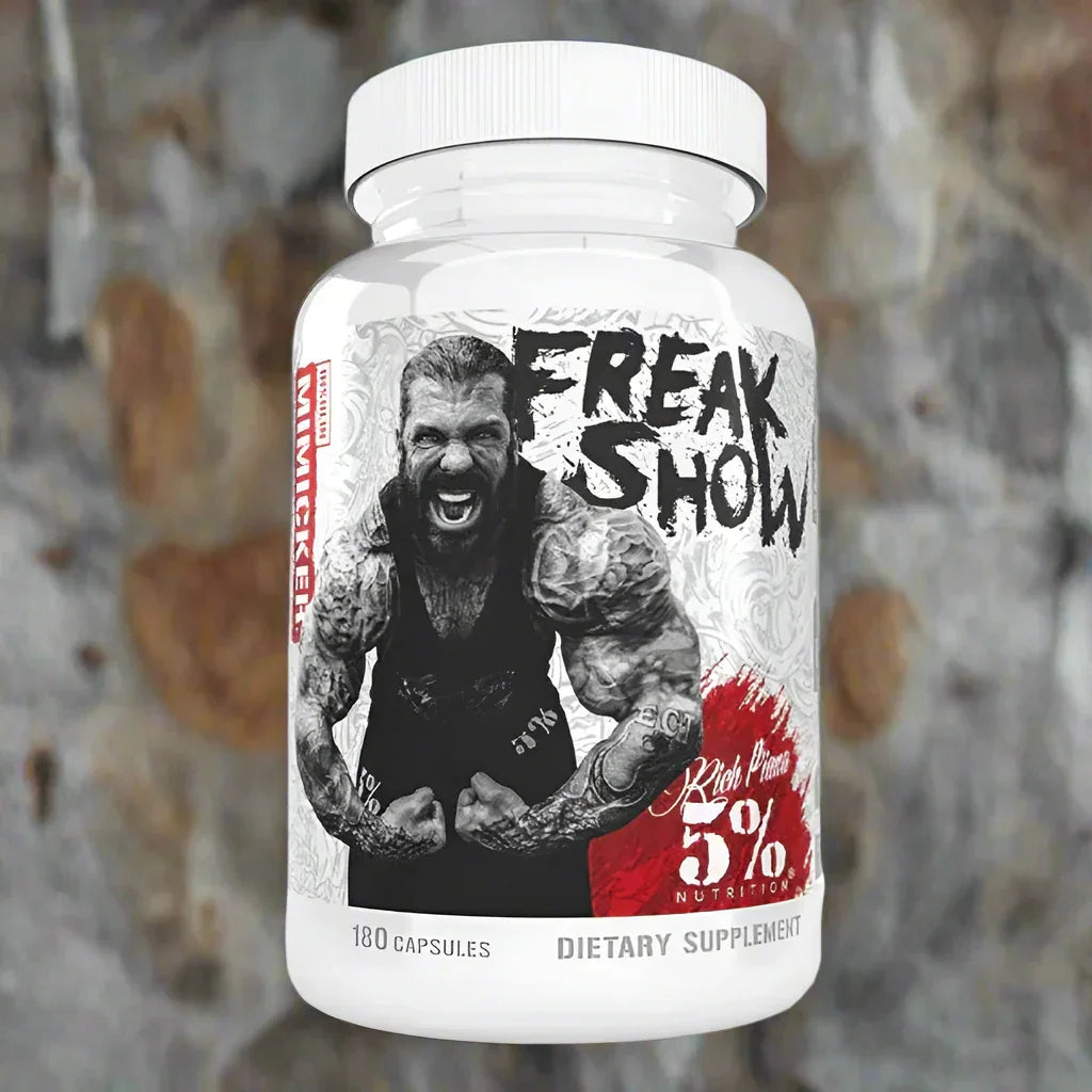 Rich Piana 5%Nutrition Freak Show 180 Kapseln Blutzucker Optimierer - Supplement-Support.com