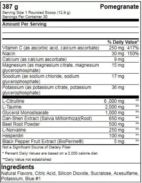 Rich Piana Full As F*ck Pre Workout Booster 350g - Supplement Support