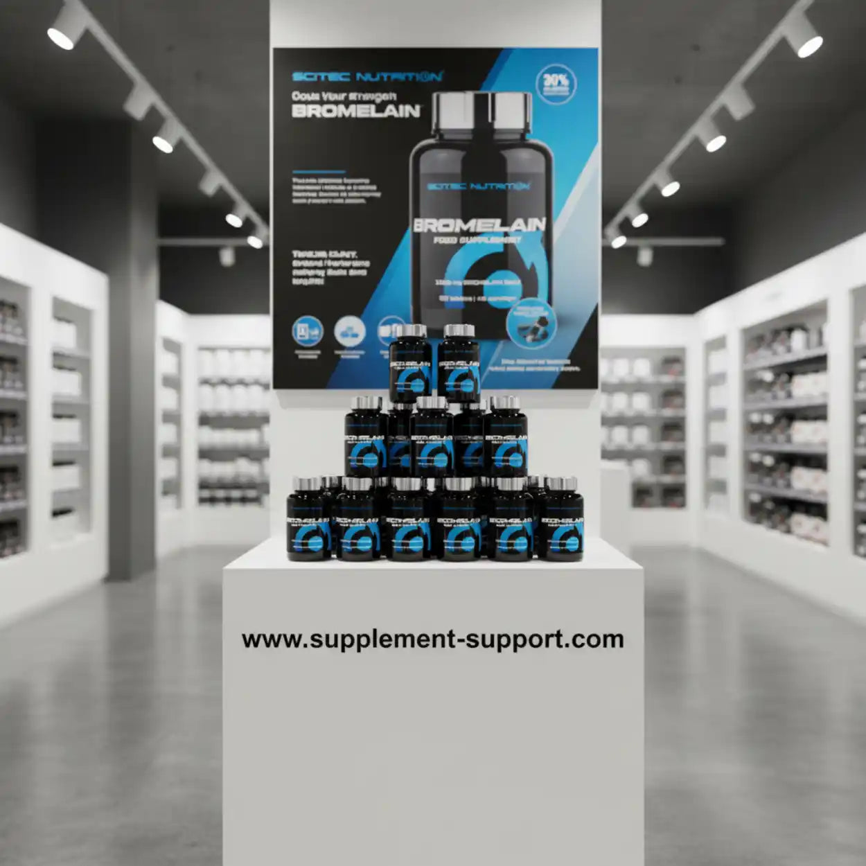 Scitec Bromelain 90Tab. - Supplement-Support.com