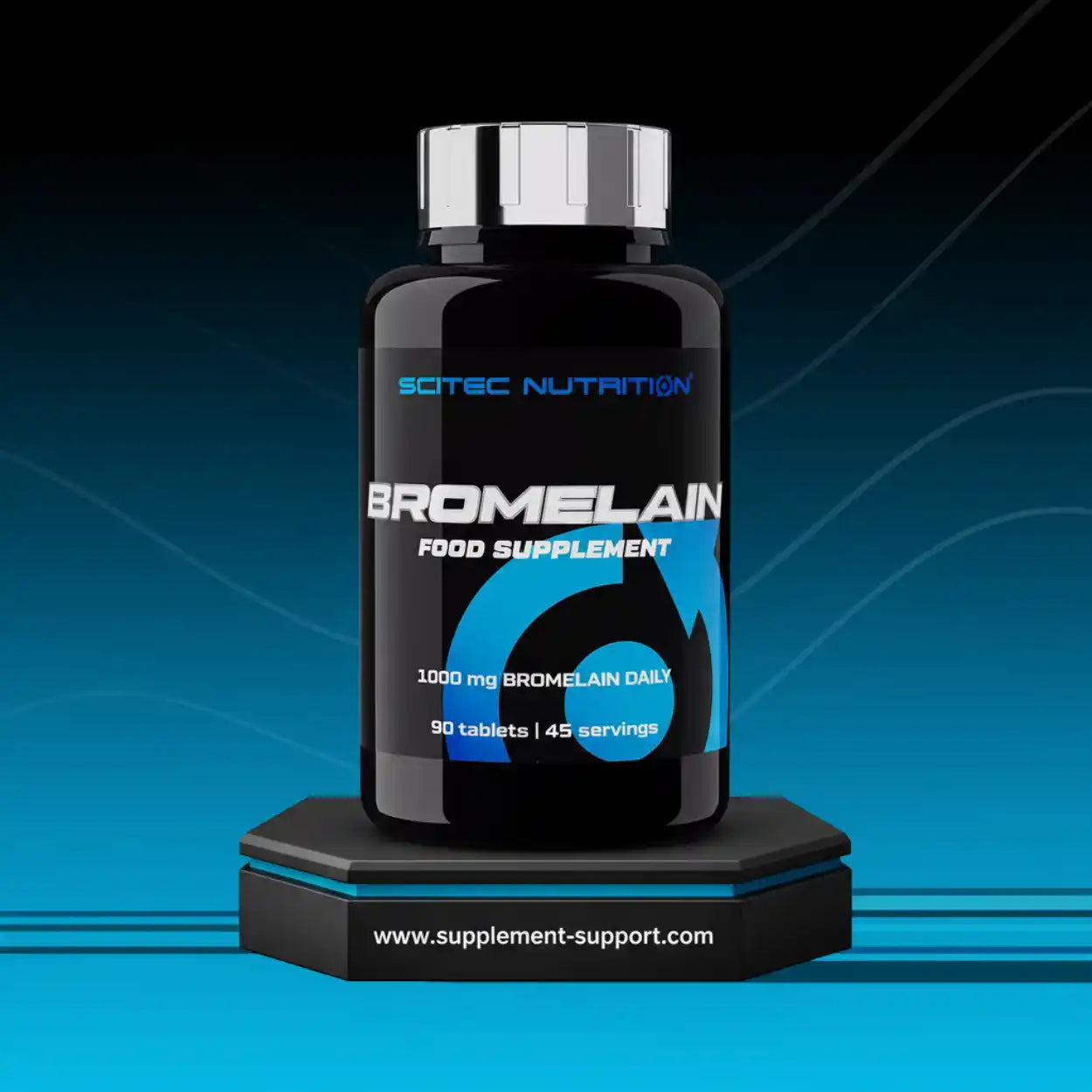 Scitec Bromelain 90Tab. - Supplement-Support.com