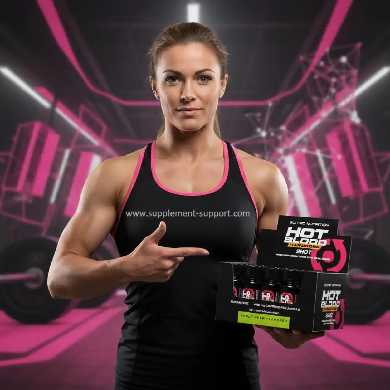 Scitec Nutrition Hot Blood Hardcore Shot,20x60ml - Supplement-Support.com