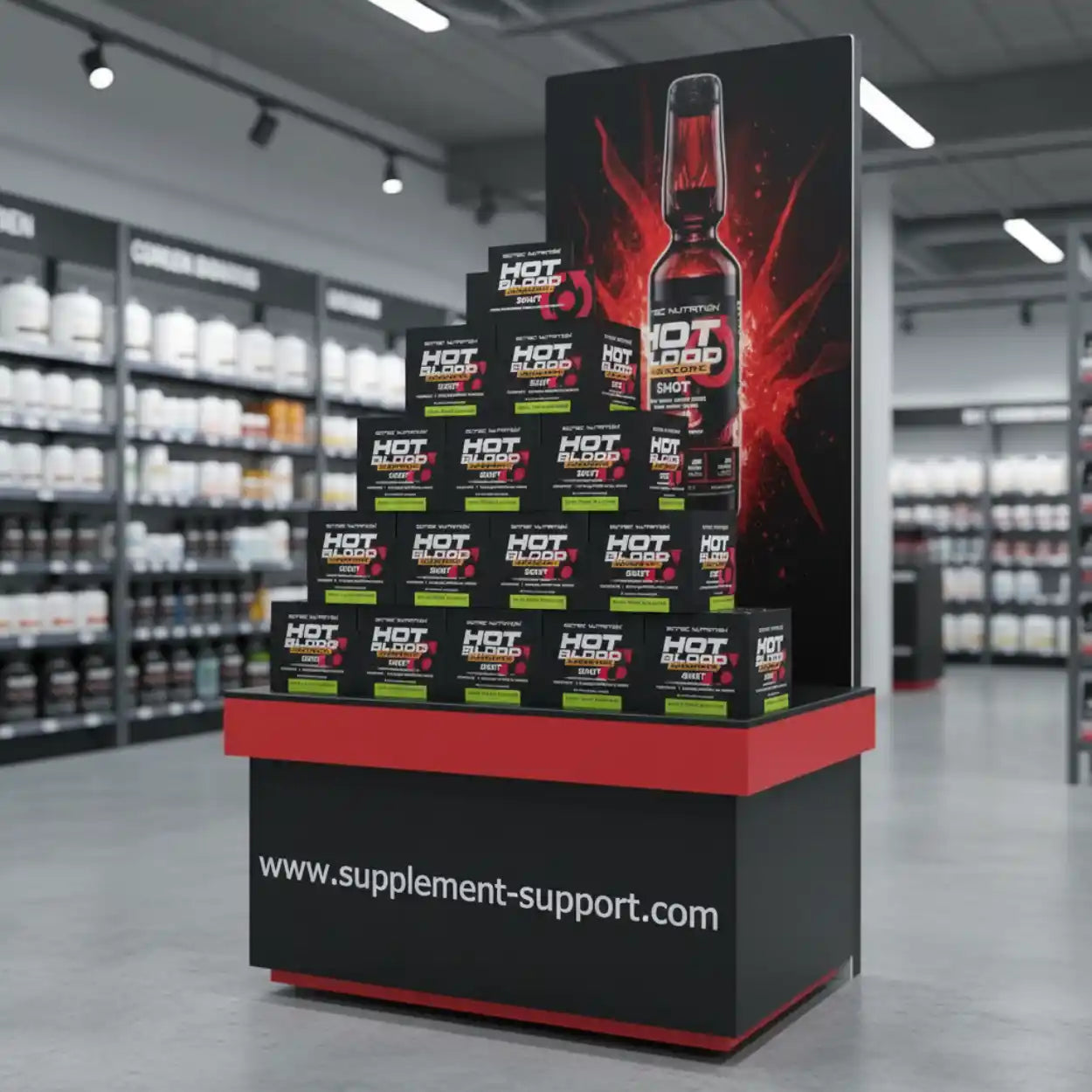 Scitec Nutrition Hot Blood Hardcore Shot,20x60ml - Supplement-Support.com