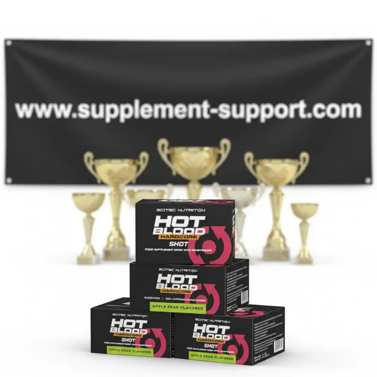 Scitec Nutrition Hot Blood Hardcore Shot,20x60ml - Supplement-Support.com