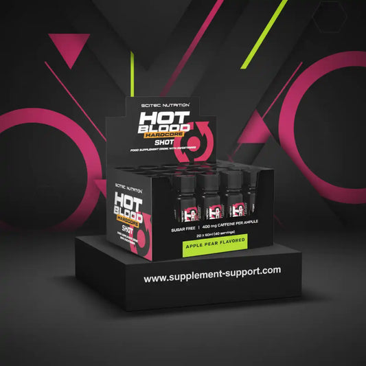 Scitec Nutrition Hot Blood Hardcore Shot,20x60ml - Supplement-Support.com