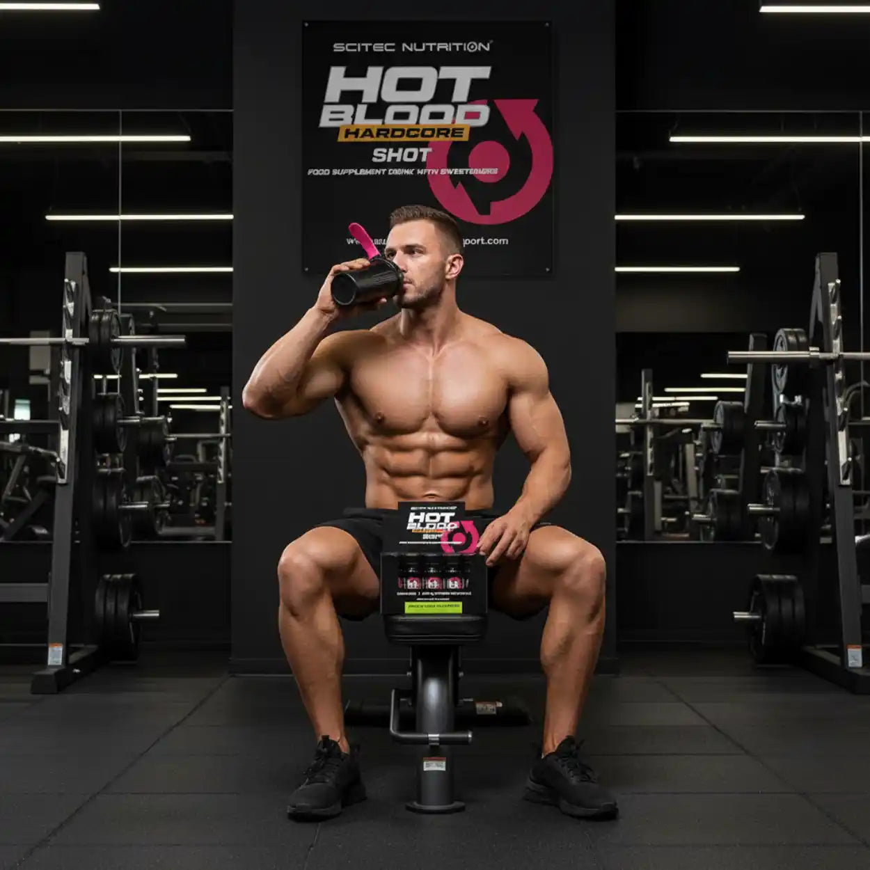 Scitec Nutrition Hot Blood Hardcore Shot,20x60ml - Supplement-Support.com