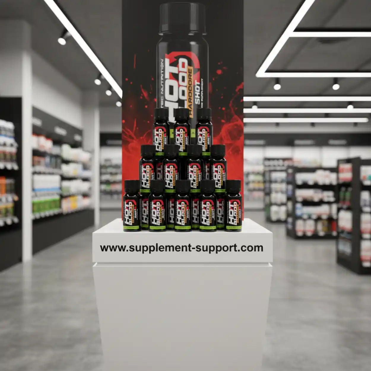 Scitec Nutrition Hot Blood Hardcore Shot,60ml - Supplement-Support.com