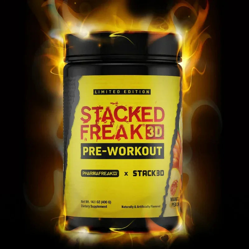 Stacked Freak 3D Pre Workout 400g - Supplement-Support.com