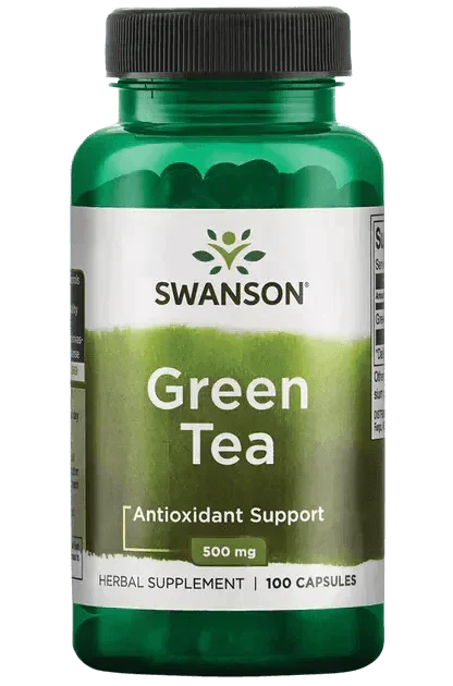 Swanson Grüner Tee Extrakt 100 Kapseln - Supplement Support