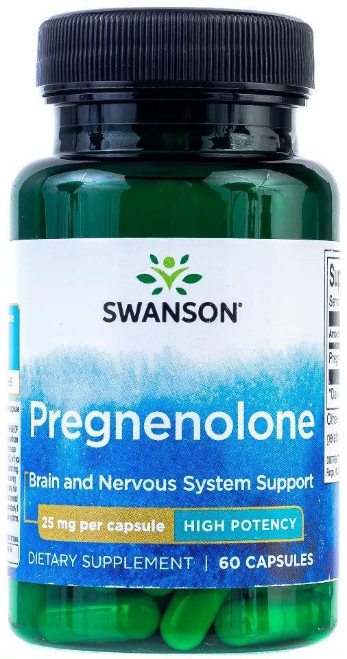 Swanson Pregnenolon 25mg 60Kapsel - Supplement-Support.com