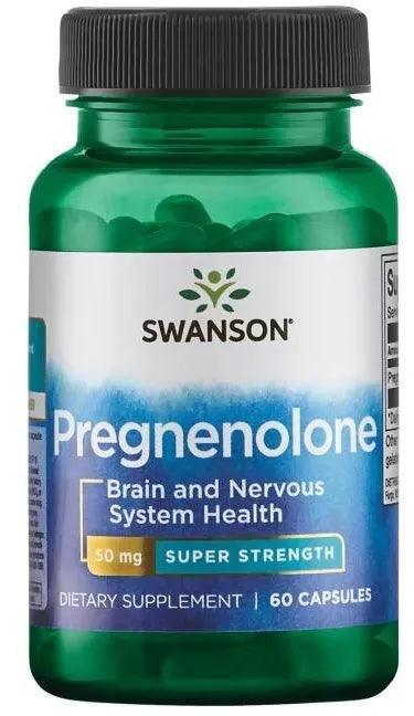 Swanson Pregnenolon 50mg 60Kapsel - Supplement-Support.com