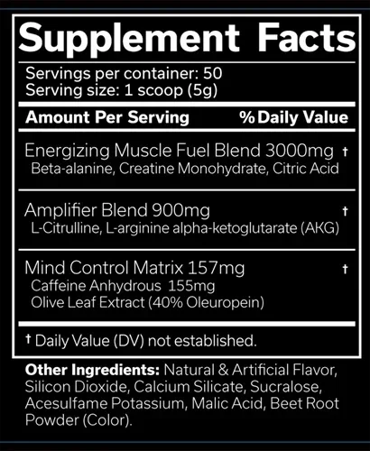 The Curse! Pre Workout Booster 250g - Supplement-Support.com