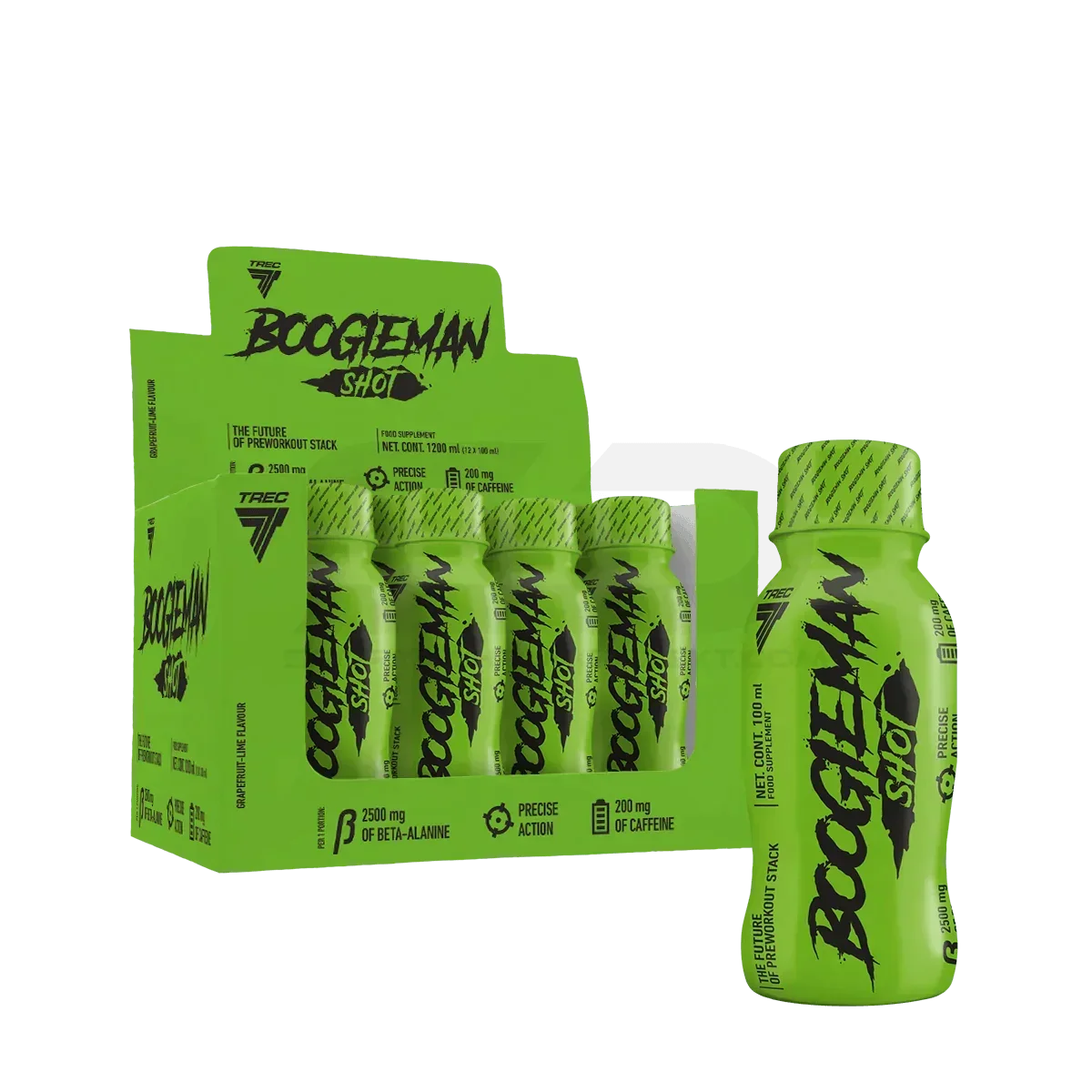 TREC Nutrition BOOGIEMAN Booster Shots 24x100ml - Supplement-Support.com