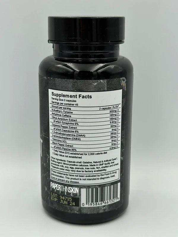 Underground Papercut Hardcore Burner 90 Kapseln - Supplement Support