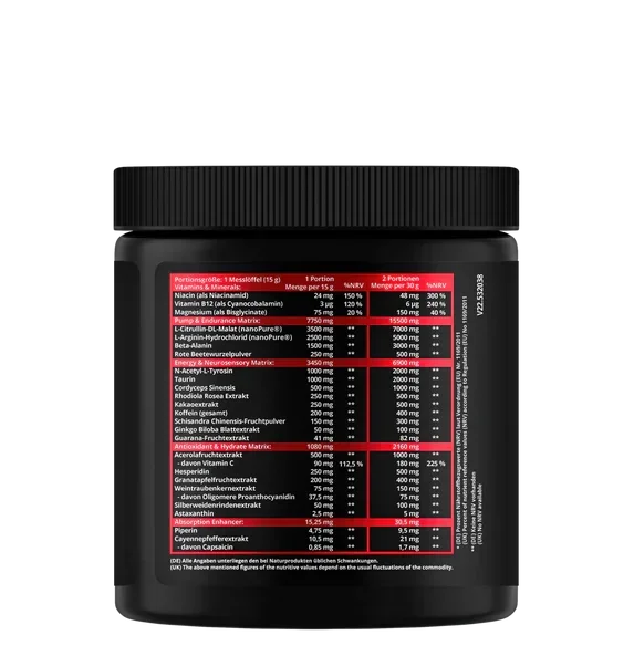 VALHALLA Pre Workout Booster 400g - Supplement-Support.com